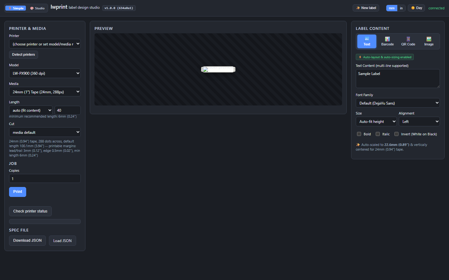 Simple Web Editor